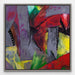 Crimson Modern Impressionism Abstract Painting