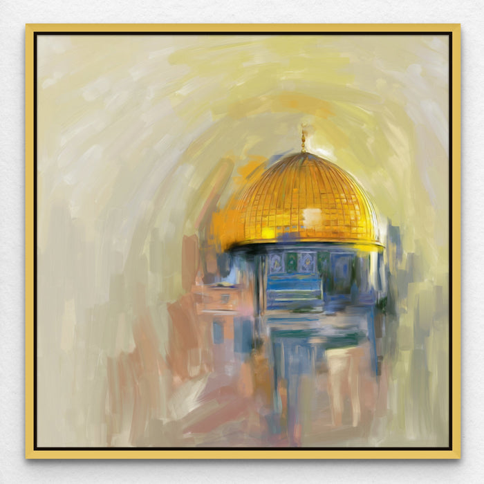 Dome of the Rock Painting Al Aqsa Mosque