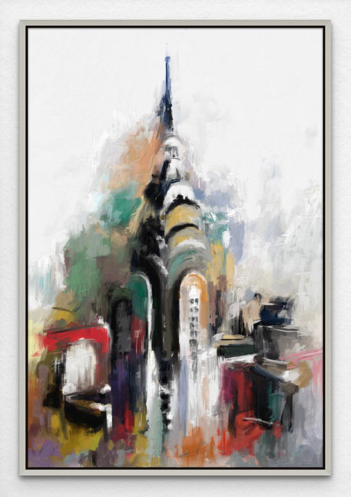 Chrysler Building Art New York Painting