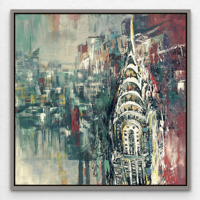 New York City Art Print Chrysler Building Decor