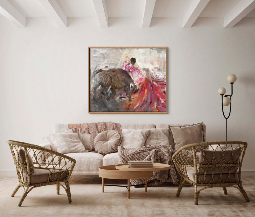 Corrida Spanish Bull Fight Painting