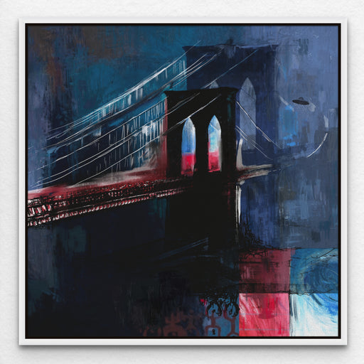 Brooklyn Bridge Art New York City Painting