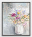 Flower Vase Painting Pastel Floral Still Life