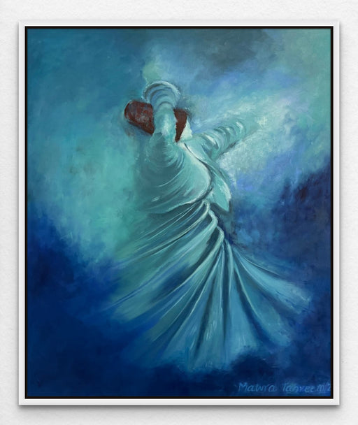 Extra Large Whirling Dervish Oil Painting