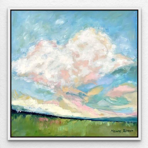 Spring Landscape Cloud Oil Painting