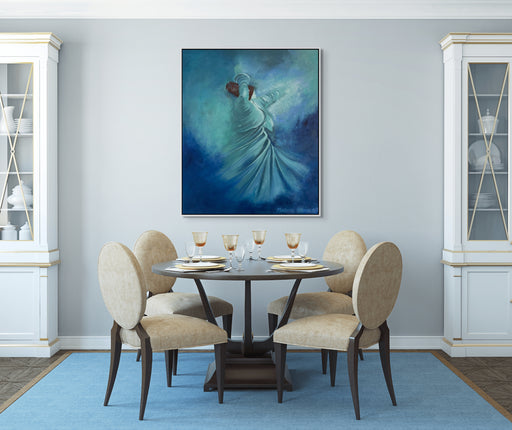 Extra Large Whirling Dervish Oil Painting