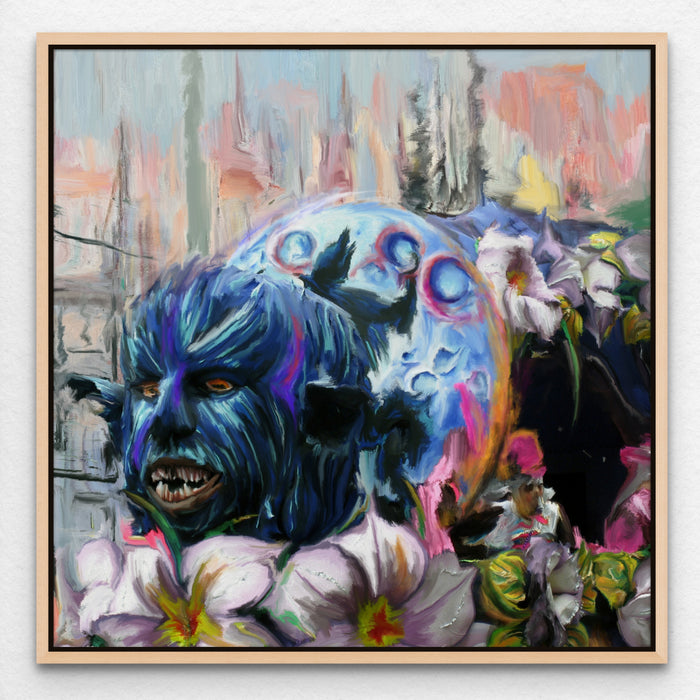 New Orleans Mardi Gras Art Canvas