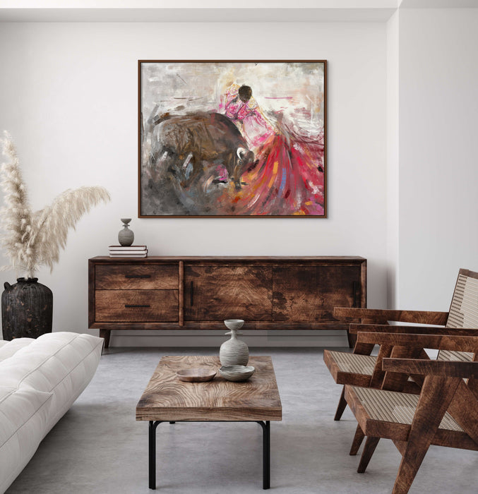 Corrida Spanish Bull Fight Painting