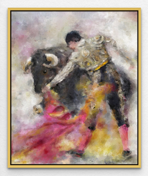 Torero Painting Matador Bull Fighter Art