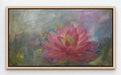 Botanical Art Pink Water Lily Painting