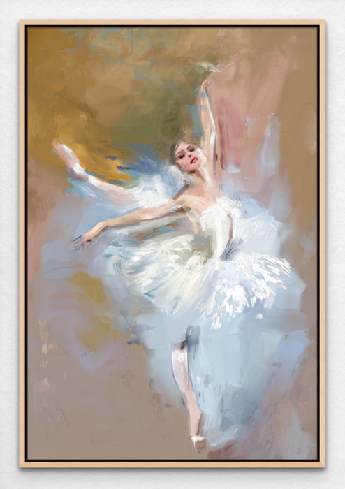 Ballerina Dancer Painting Ballet Wall Art