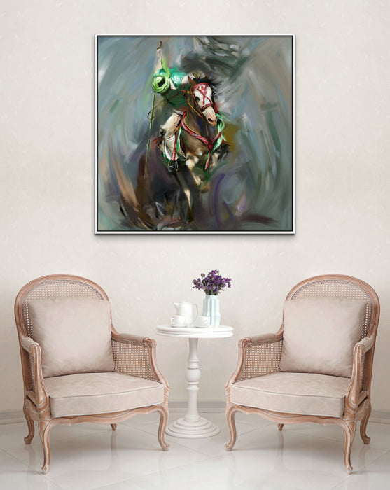 Horse Painting Wall Art Equestrian Decor