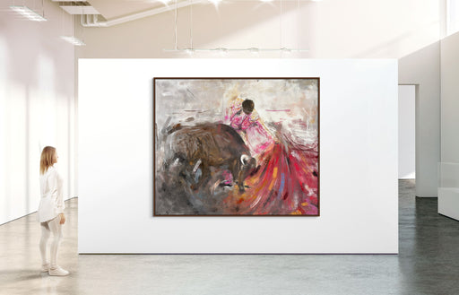 Corrida Spanish Bull Fight Painting