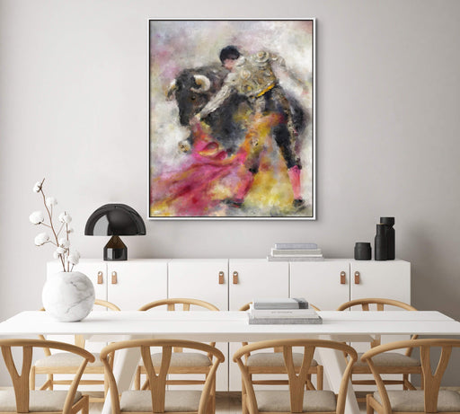 Torero Painting Matador Bull Fighter Art