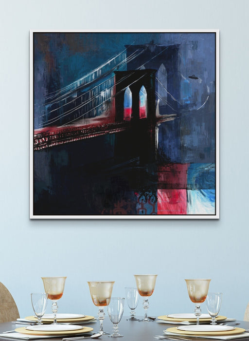 Brooklyn Bridge Art New York City Painting