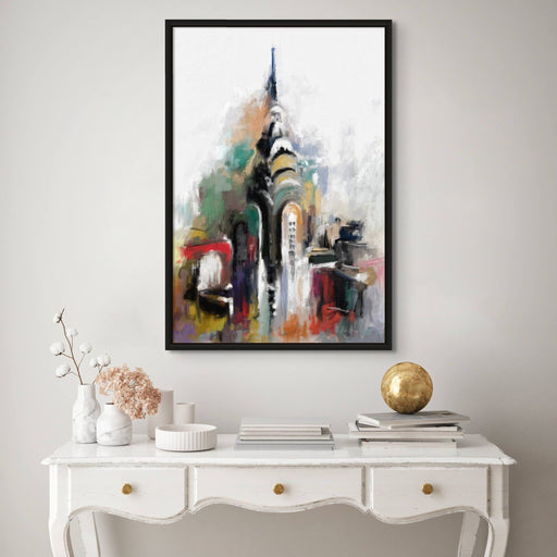 Chrysler Building Art New York Painting