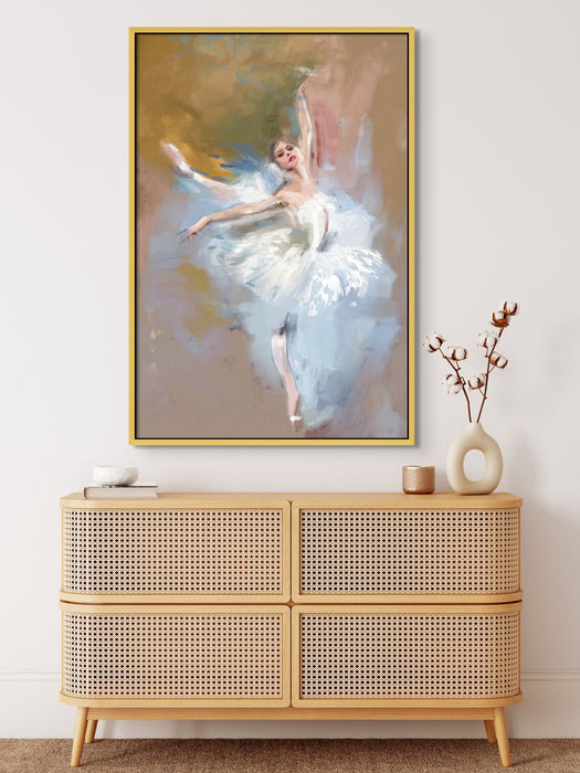 Ballerina Dancer Painting Ballet Wall Art