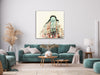 Boston Watercolor Art North End Italian Architecture