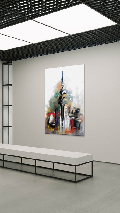 Chrysler Building Art New York Painting