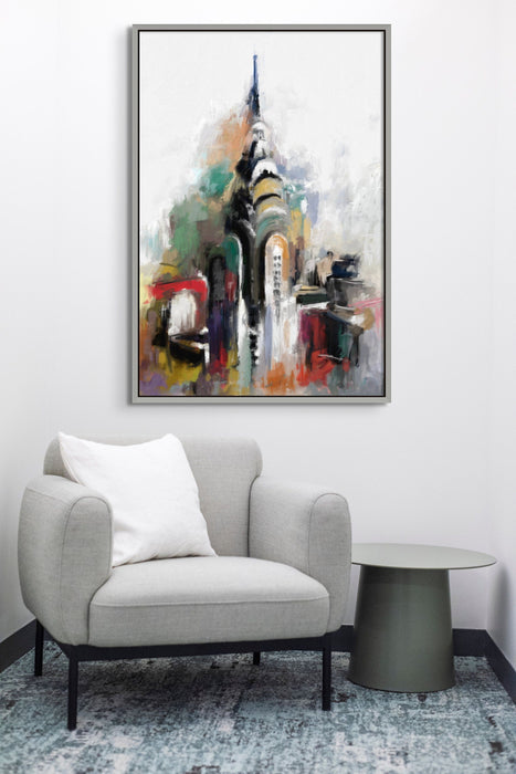 Chrysler Building Art New York Painting