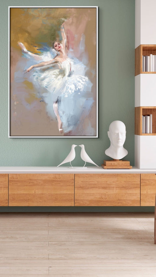 Ballerina Dancer Painting Ballet Wall Art