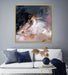 Ballerina Wall Art White Ballet Painting