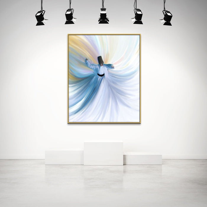 Sufi Wall Art Whirling Dervish Painting