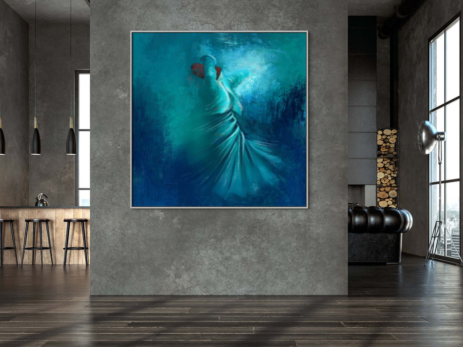 Sufism Painting Whirling Dervish Art