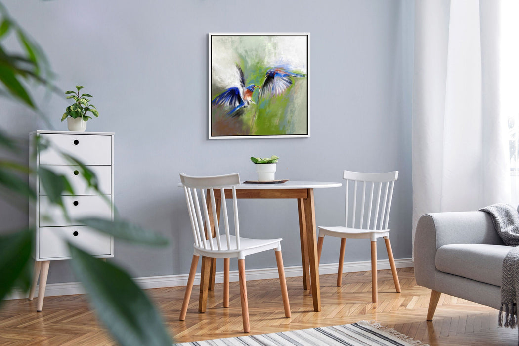 Blue Bird Audubon Art