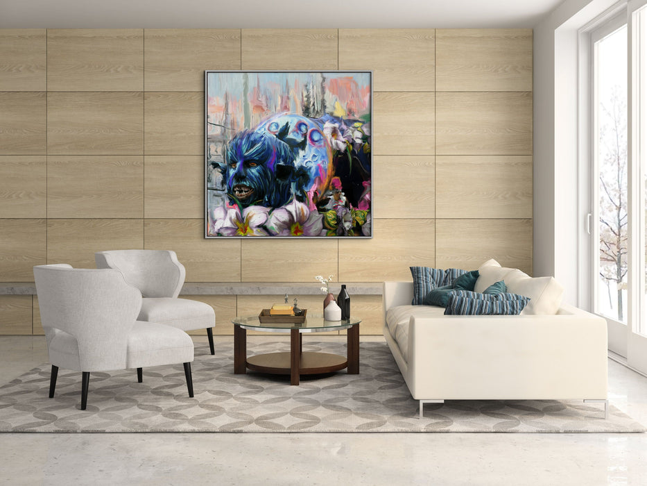 New Orleans Mardi Gras Art Canvas