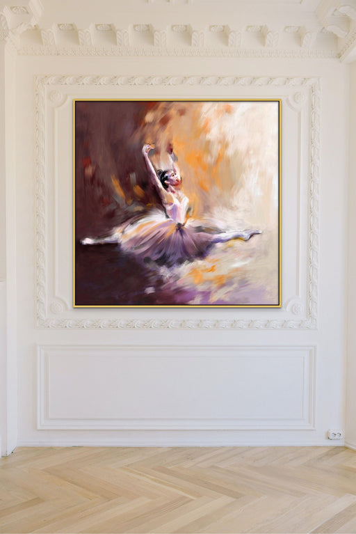 Ballerina Painting Canvas Ballet Dancer