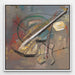 Violin Painting Modern Abstract Music Art