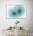 Minimalist Teal Painting Turquoise Wall Art