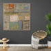 Neutral Abstract Earth Tone Wall Art