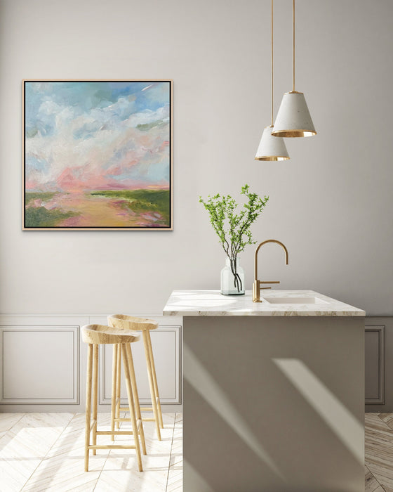 Cloud Oil Painting Danish Pastel Decor — Gallery 31